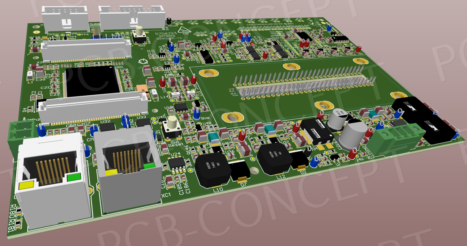 CAO électronique, placement et routage circuits imprimés