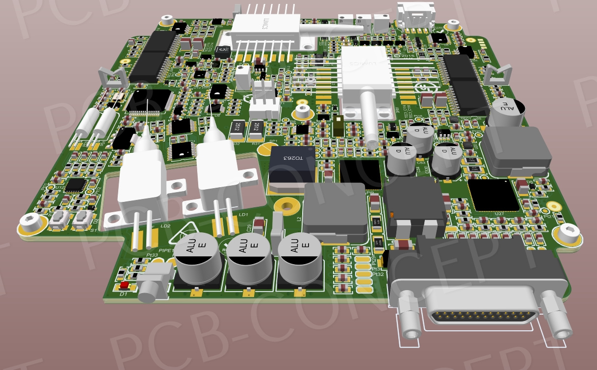 Développement maquette circuit imprimé sur Altium designer
