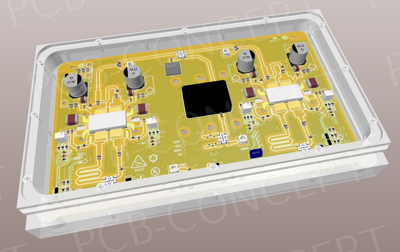 Maquette circuit Altium designer